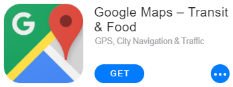 Google Maps app title