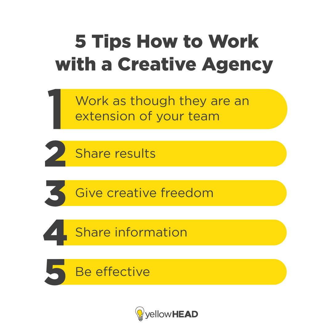 tips how to work with creative agency