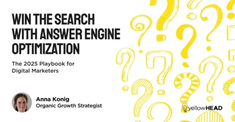 answer engine optimization banner