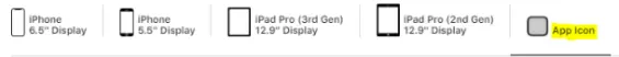 app icon tab