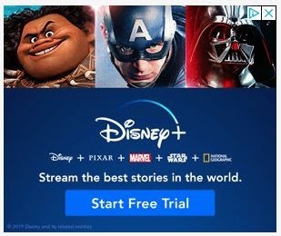 Display Ad Examples - Disney+