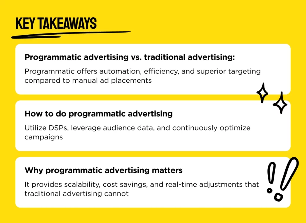 Programmatic VS Traditional advertising