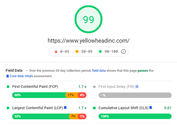 How Important is Page Speed for SEO yellowHEAD